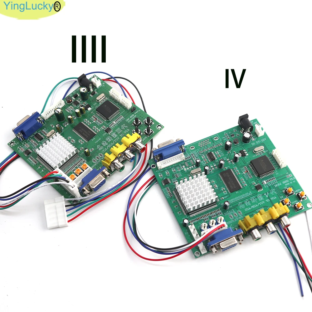 Genuine GBS8200 Arcade RGB/CGA/EGA/YUV To VGA LCD HD Video Signal Converter Board Green PCB NEO GEO Arcade Game Machine view 3