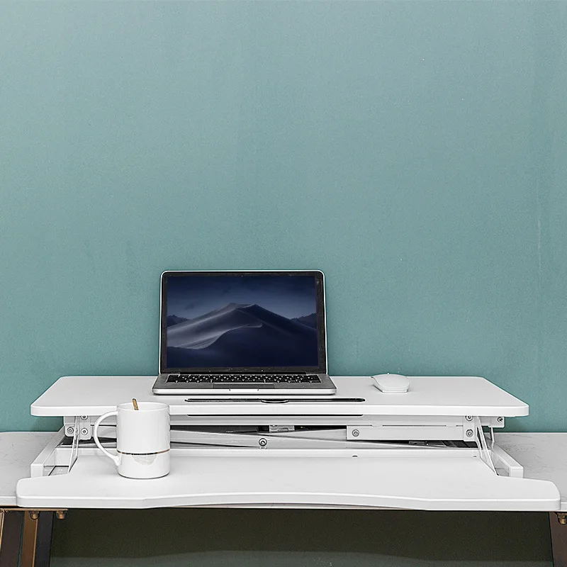 New Style Standing Office Workbench Steel Frame Multi-position Adjustment Computer Lifting Stand Standing Office Desk