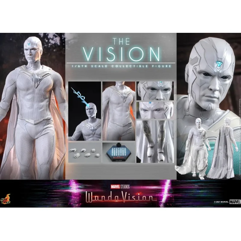 Anime Action Figure In Stock Hottoys Tms054 Wanda Vision The General Distribution Collectible Action Figure Kids Gift Toys