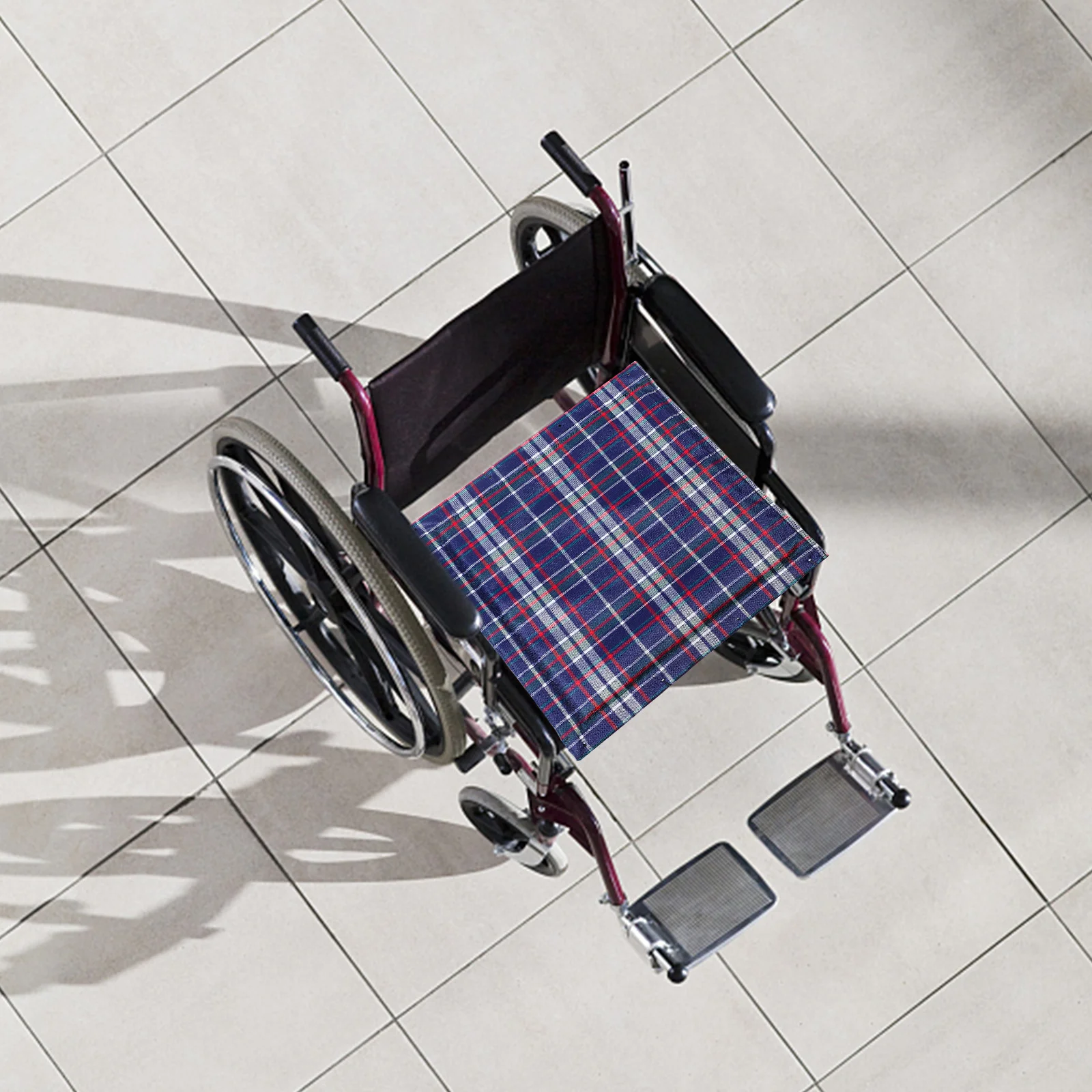 Thick Breathable Cloth Wheelchair Seat Cushion Replacement Pads for Chair Support Reusable Soft