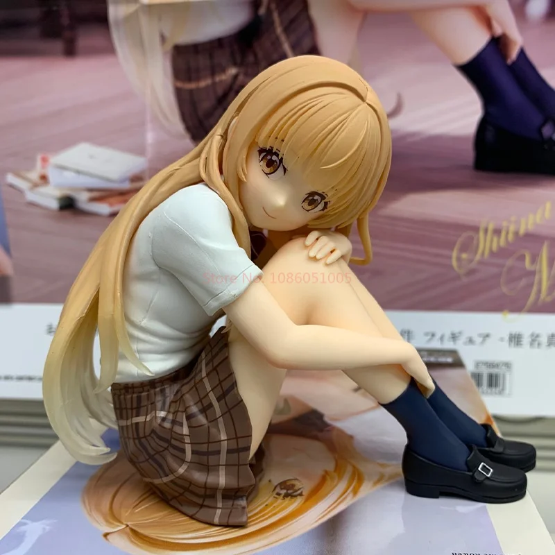 

В наличии оригинальный Bandai Banpresto Shiina Mahiru ПВХ Banpresto украшение для рабочего стола аниме персонаж изображение модель игрушки подарок