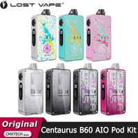 Original Lost Vape Centaurus B60 AIO Pod Kit 1600mAh Battery 60W MOD with 5ml Cartridge Fit UB Ultra Coil Electronic Cigarette