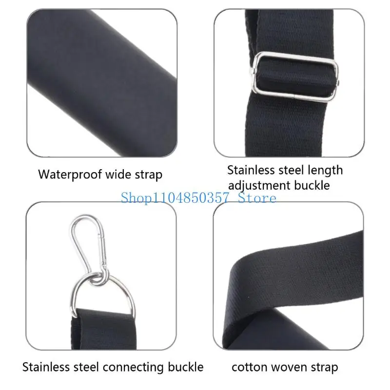652F Professional Foot Strap for Cadillacs Bed Pilates Training with High Strengths Mixed Materials for Enduring Use