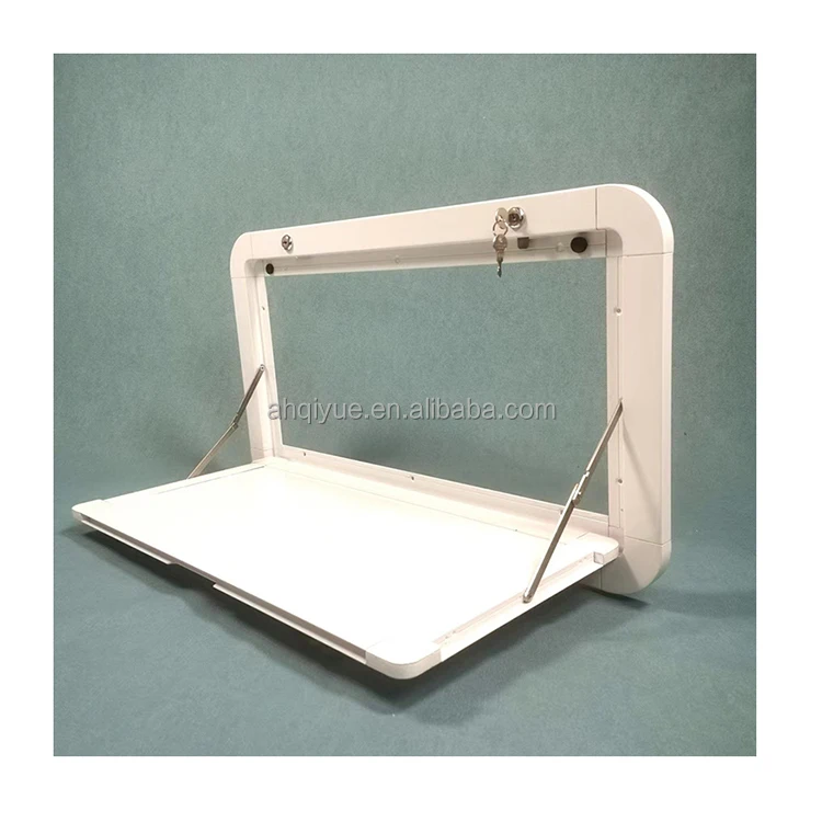 600x550mm Wholesale Price Camper Van Folding Table Rv Dining Table for caravan Parts Campervan Accessories