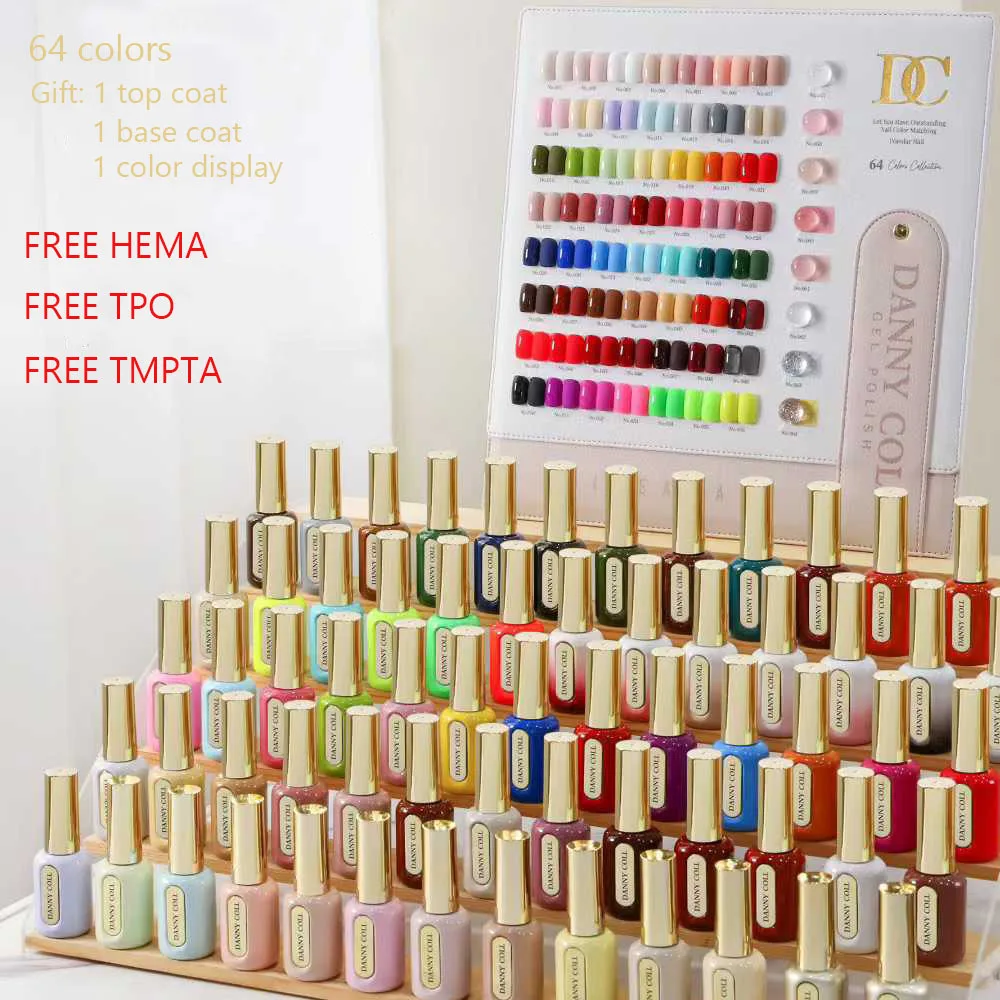 

FREE HEMA /TPO/TMPTA Nail Gel Polish Set With Different Bottles New Hot Sale Nail Art Non-toxic UV Gel Kit Nail Salon Lerner Kit