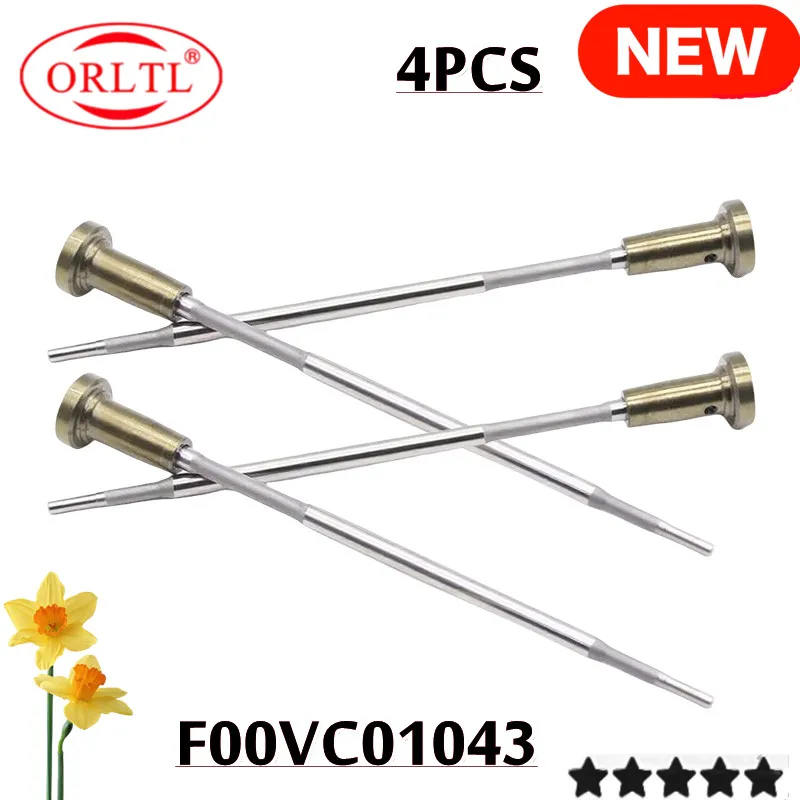

4 шт. новый F00VC01043 для 0445110048 0445110040 0986435094 регулирующий клапан дизельной форсунки ORLTL