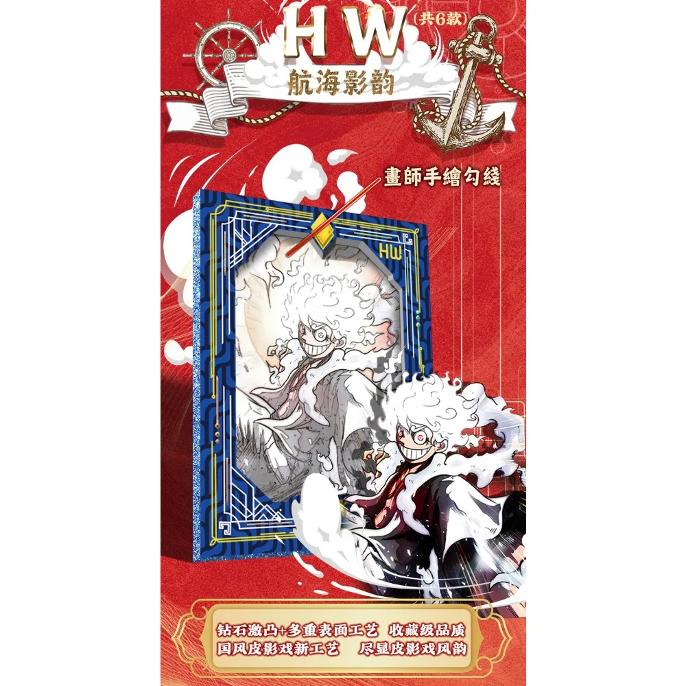 Genuine One Piece Card For Children Old Man Start The Battle For Glory First Shot Convex Colorful UV Process Rare Collector Card