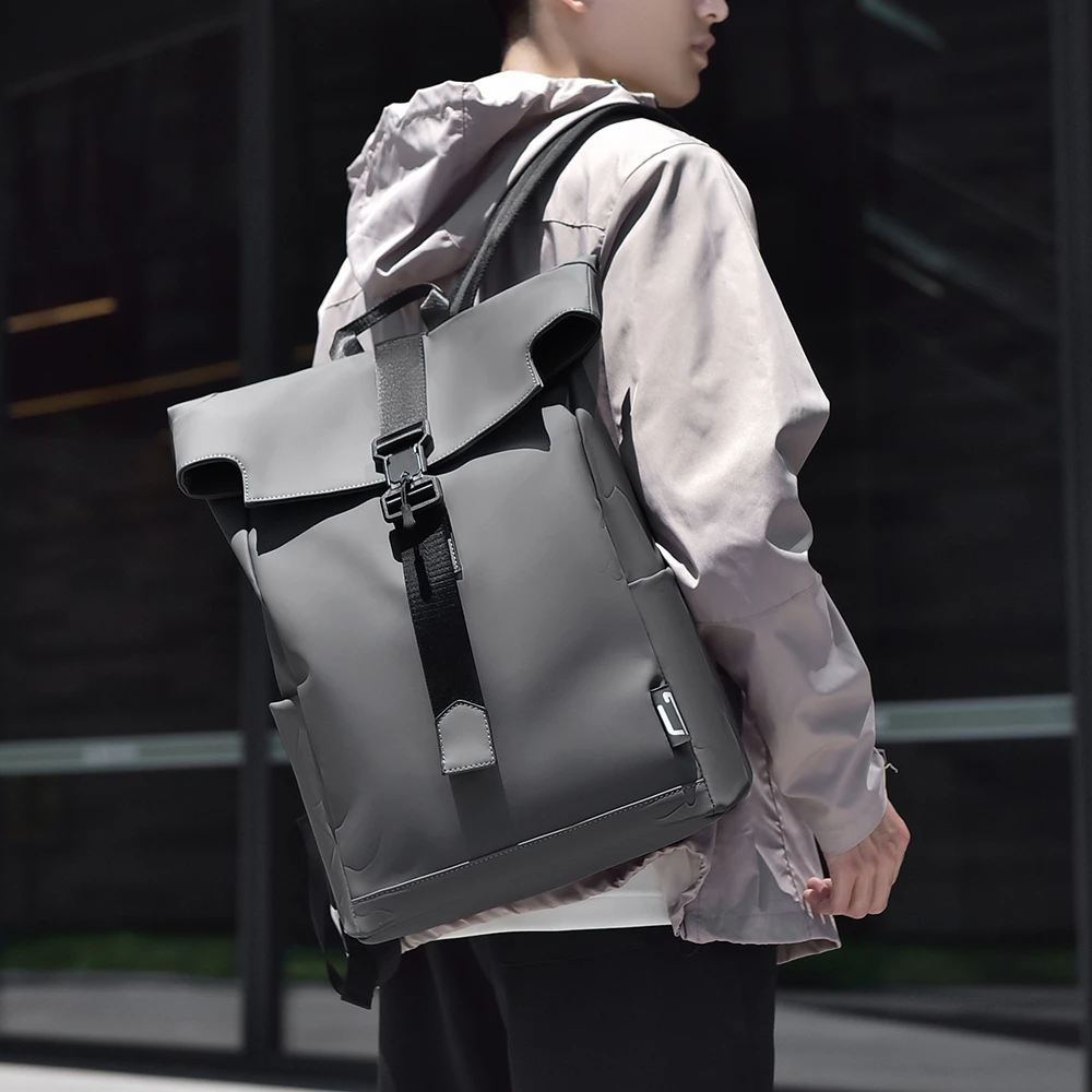 

Casual Commuter Men's Bapa Lightweight Waterproof Cuter Bag Leisure Student Bookbag Double oulder Bag Busin Travel