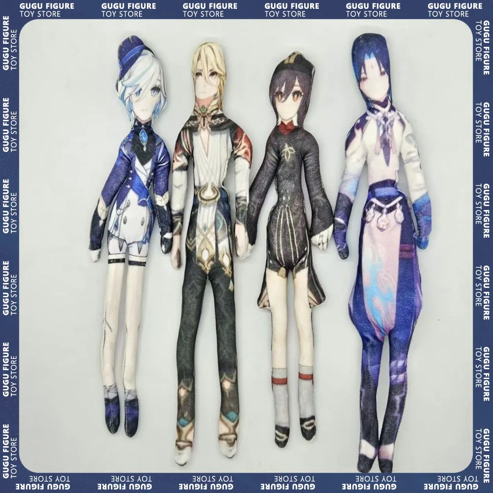 Genshin Impact Action Figure Lyney Zhong Li Xiao Hu Tao Klee Abstract Toys Anime Peripherals