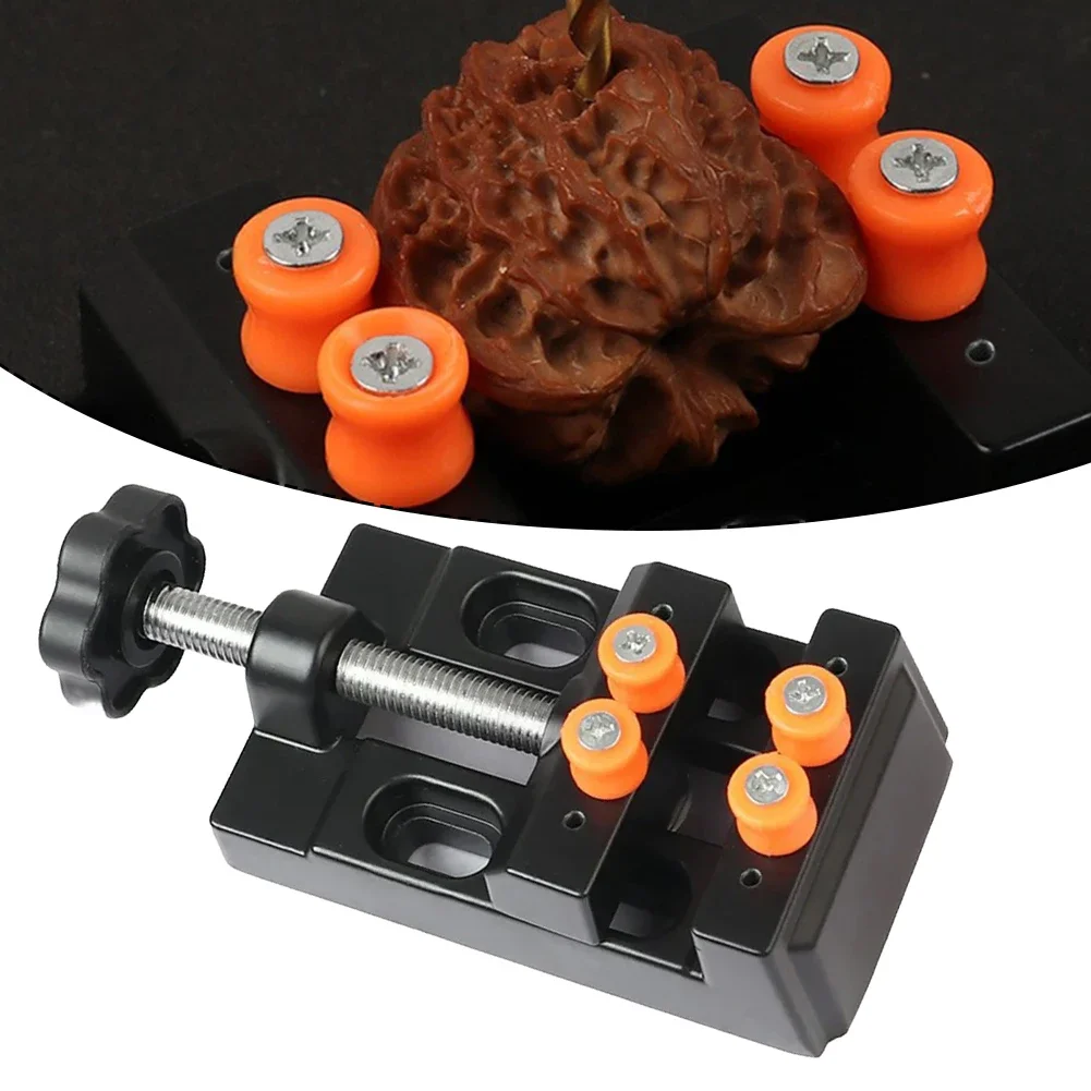 Mini Small Vise Small Clamp Table Vise Household Heavy Duty Flat Nose PliersTool Small Fixture Workshop Equipment Hand Tools