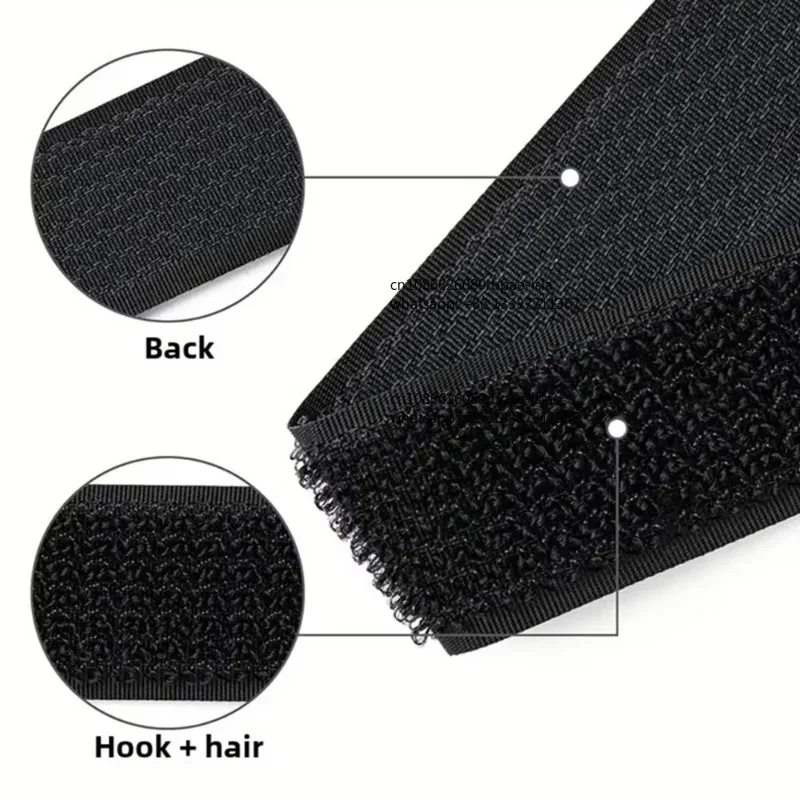 32ft Hook and Loop Straps with 50 Buckles Adjustable Fastening Cable Straps Cut-to-Length Cinch Strap for Organizer or Storage