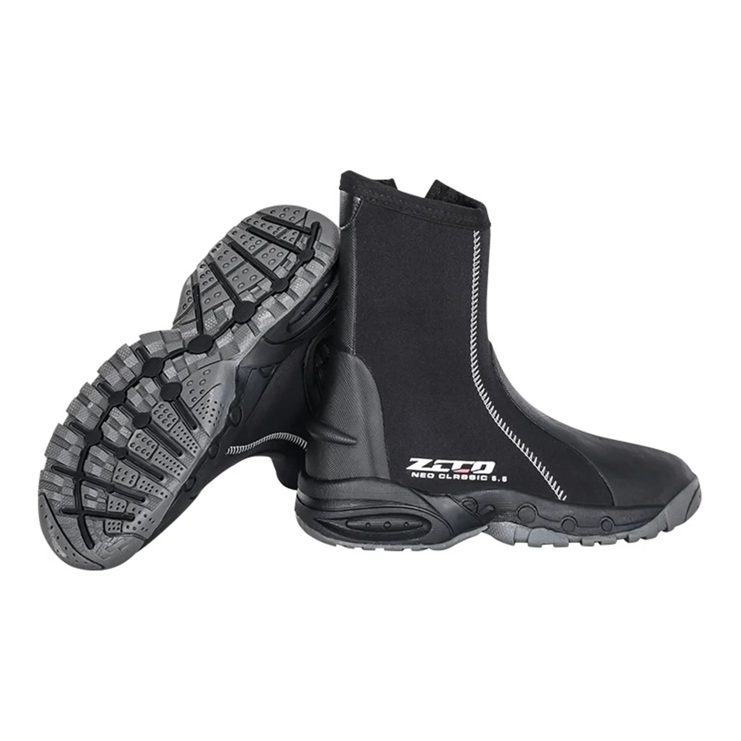 ZCCO 5mm Neoprene Diving Boots , Outdoor Beach And River Tracing Shoes , Men's Non-Slip Wear-Resistant Rock Fishing Boots