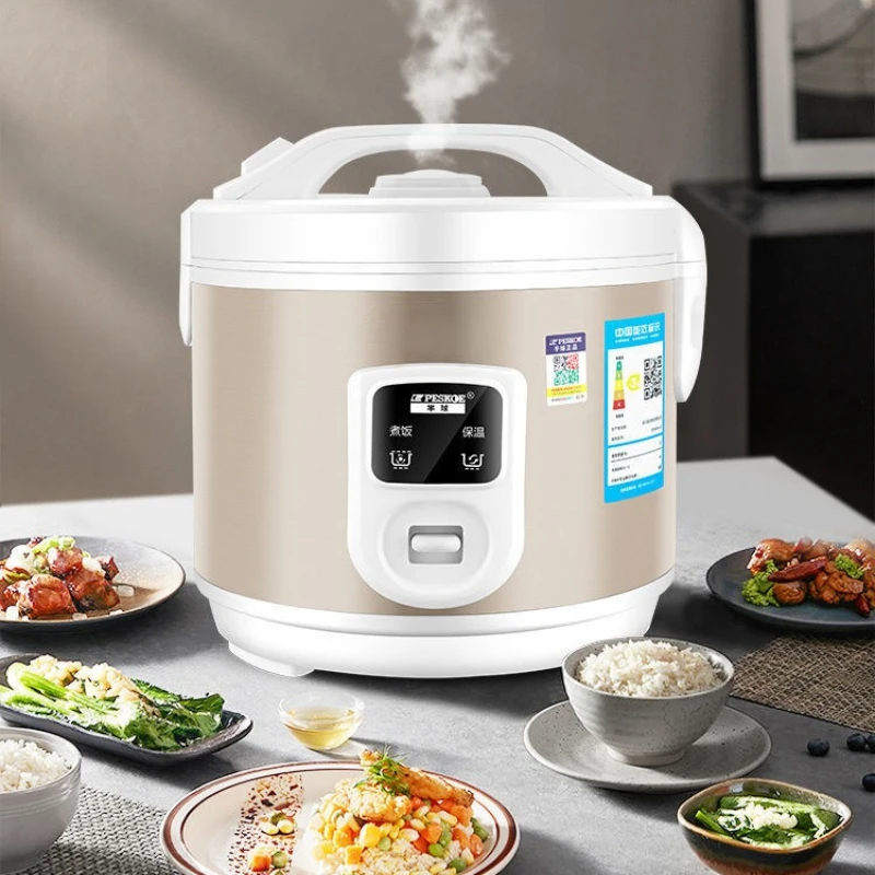 

Рисоварка в стиле ретро для семьи, электрическая пароварка емкостью 6 чашек, прочная и энергосберегающая, идеальный подарочный набор