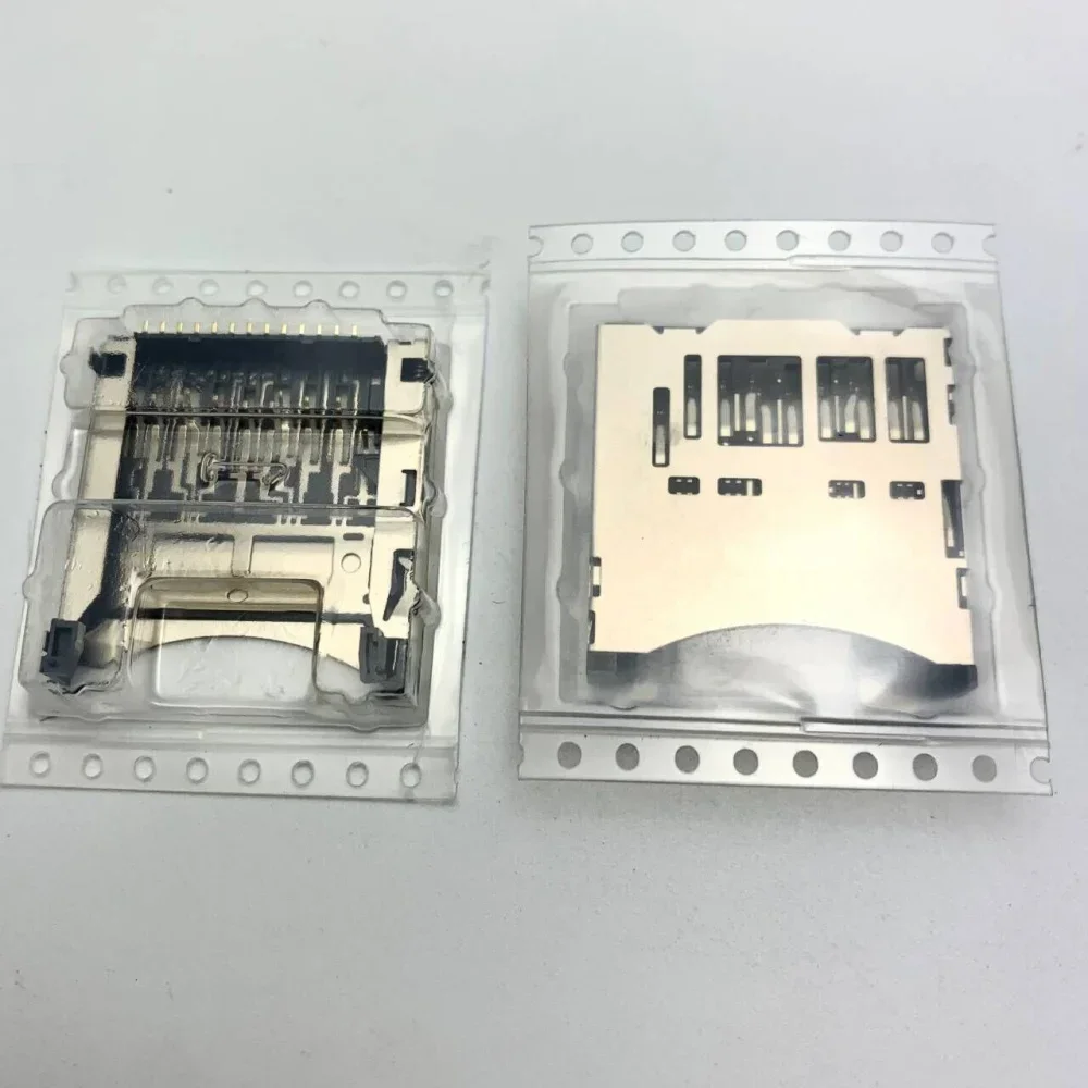 Novo slot para cartão de memória sd original para nikon d600 d610 d3200 d5200, unidade de suporte de leitor, peças de reparo de câmera