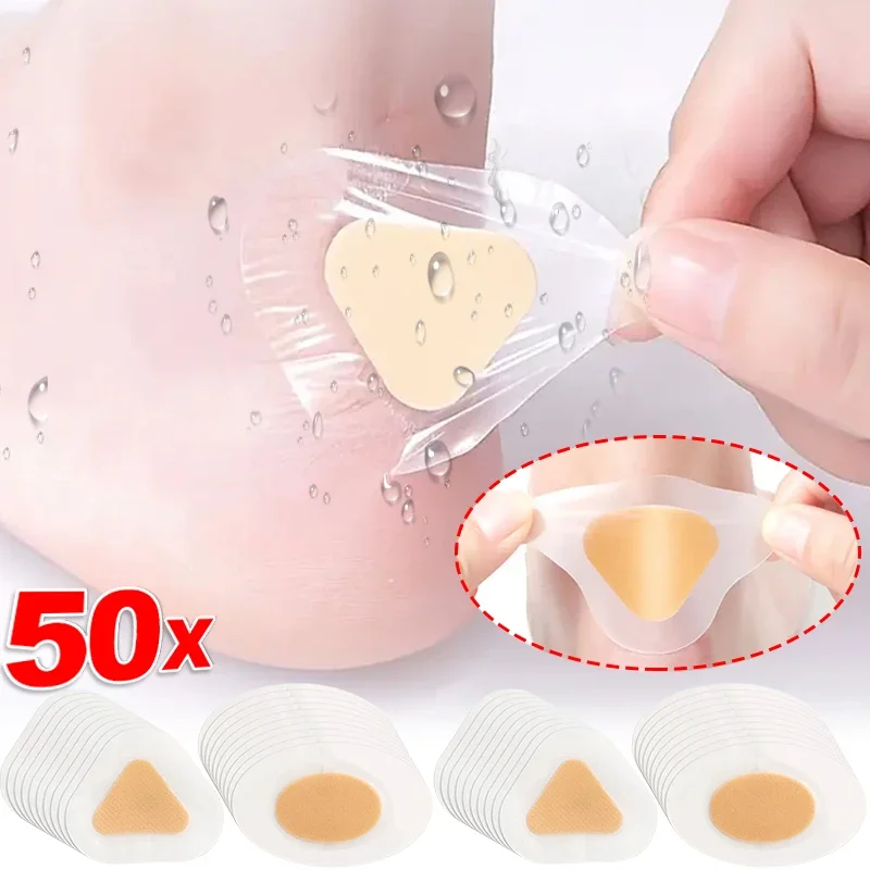 Soft Gel Shoes Sticker Hydrocolloid Patch Blister Protector Relief Pain Blisters Bunion Corrector Callus Remover Foot Care