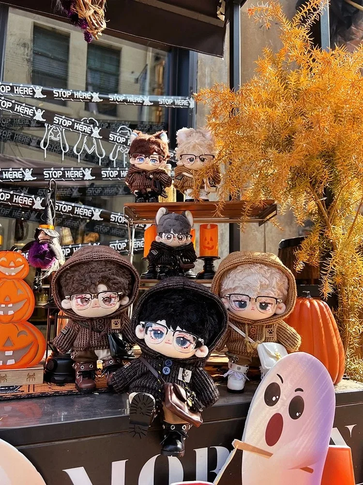 بدلة دمية محشوة من القطيفة للأولاد ، سترة بغطاء رأس أنيقة رائعة ، ملابس عتيقة ، ملابس غير رسمية ، هدية عيد ميلاد ، الخريف ، 10: 15 ، 20