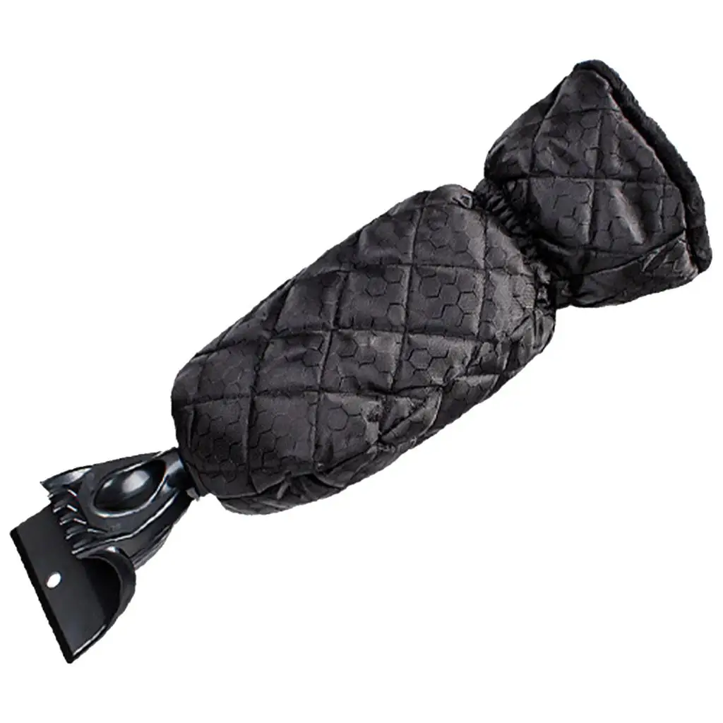 ABS Ice Scraper with Glove Break Ice Scraper Removal Cleaning Tool Compact Universal Car Snow Shovel for Truck Windshield SUV