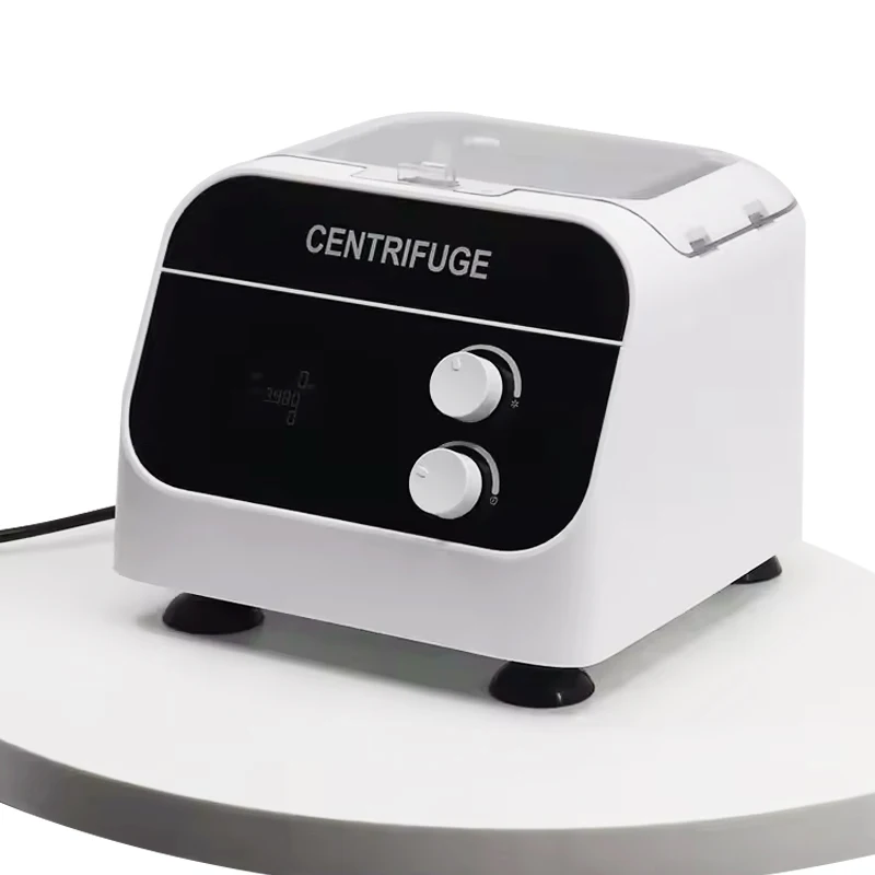 COOFULLL Lab Table Top Electric Centrifugal Low Speed Centrifuge Machine Textile Centrifuge Separator Machine