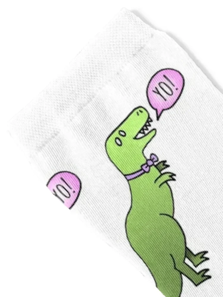 Yo Dino Socks aesthetic christmas gifts Man Socks Women's