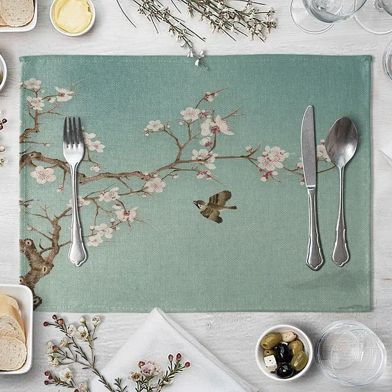 Kitchen Linen Eco-friendly Placemats 1pc, Daily Home Decoration