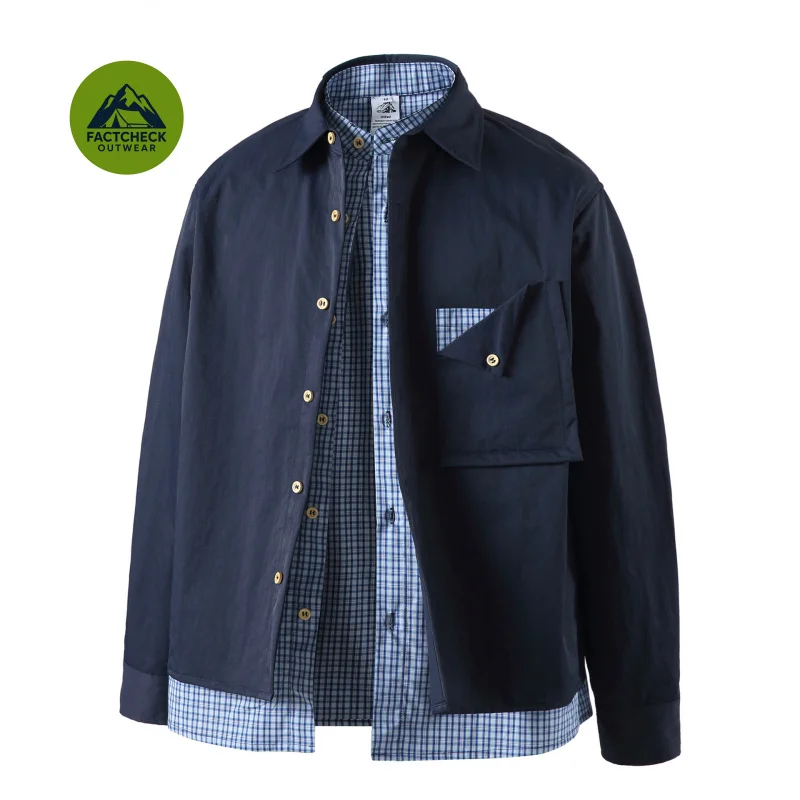 

FACTCHECK Высококачественная рубашка в клетку с эффектом двухслойности, размеры EU/US