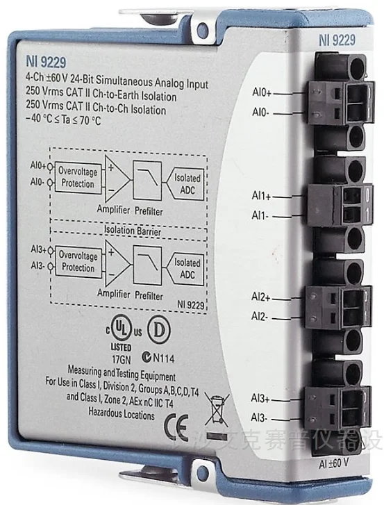 

The Brand-new NI 9229 Analog Input Module 779785-01 Bolt Terminal Connection Acquisition Card Is In Stock.