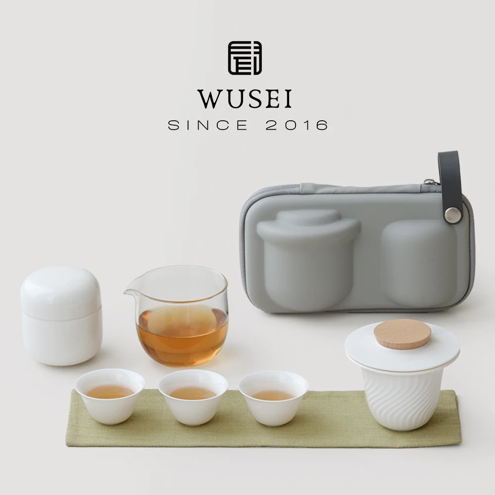 service-a-the-portable-en-ceramique-pour-l'exterieur-wusei-une-theiere-trois-tasses-sac-de-rangement-de-voyage-kit-de-the-pratique-a-emporter-pour-la-randonnee-et-le-camping