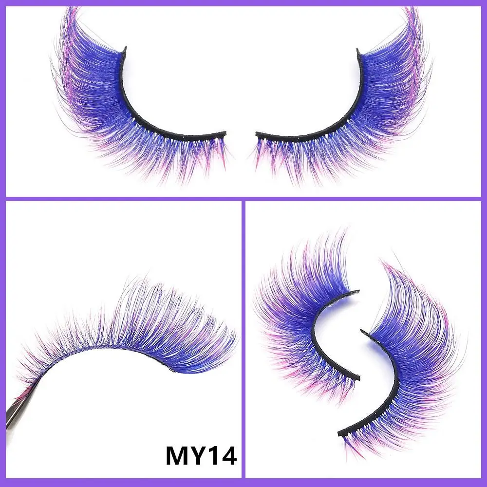 3D Cat Eye Cat Eye Lashes Thickness Volume Lashes Faux Mink Hair Long Natural Faux Mink Hair Eye Lashes Eyelash Extension