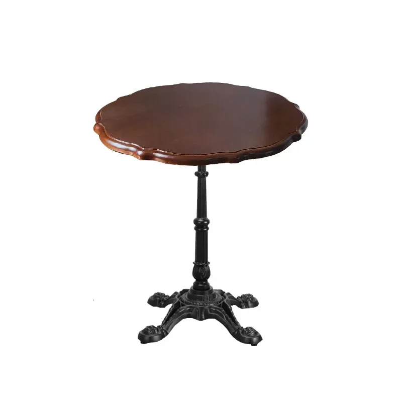 Mesa redonda, mesa de recepción y silla, combinación americana, catering comercial, pastelería, panadería, comedor