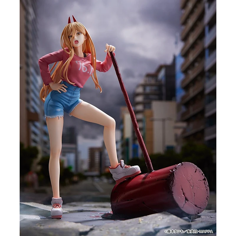 Original Amakuni Chainsaw Man Power 270mm Collectible Anime Figure Figure Toys