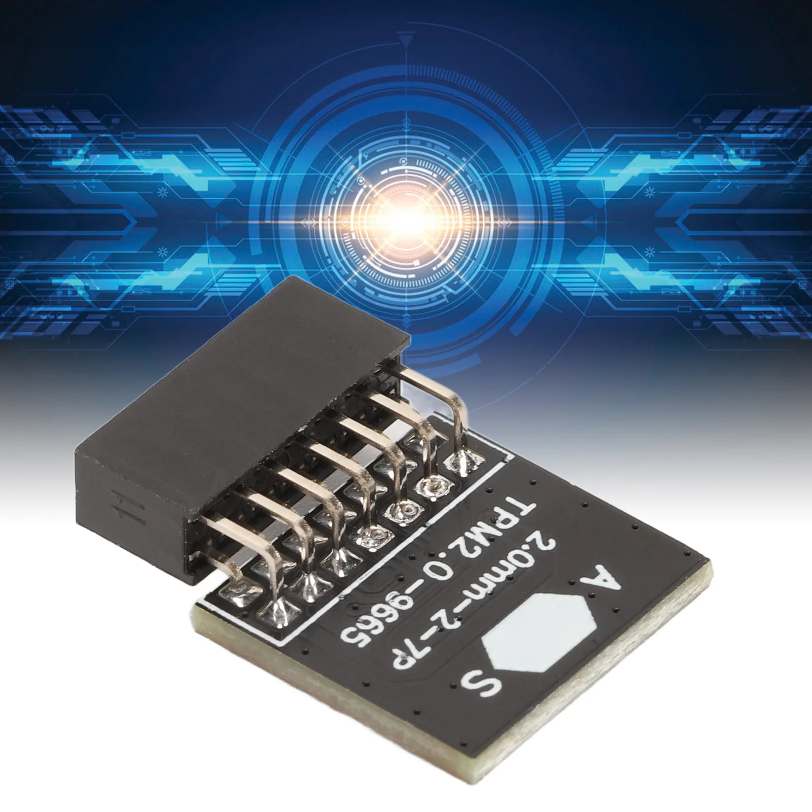 TPM 2.0  Module TPM 2.0 Module TPM Chip 14 Pin 2x7P Security Module for ASUS for Win11   Module