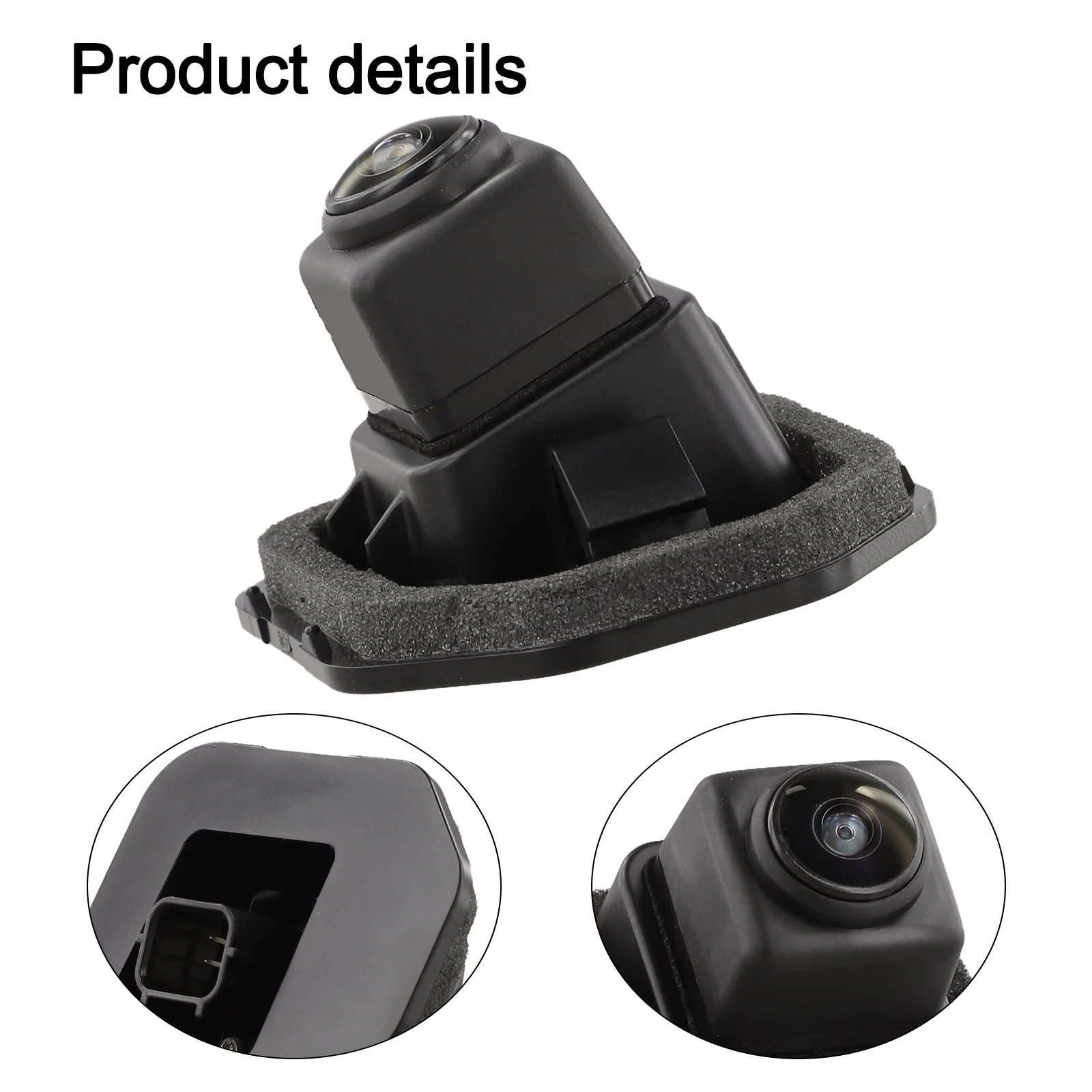 For Enhanced Visibility Car Rear View Camera Parking Camera ABS Material Non-Deformed Structure OEM Number 28442-4BA3D