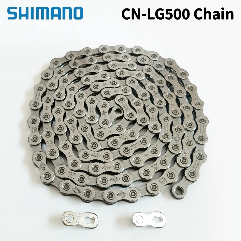 SHIMANO CUES U4000 Series CN-LG500 116L 120L 126L 9s 10s 11s LINKGLIDE Chain for Road Mountain Bike Chain Bicycle Original Parts