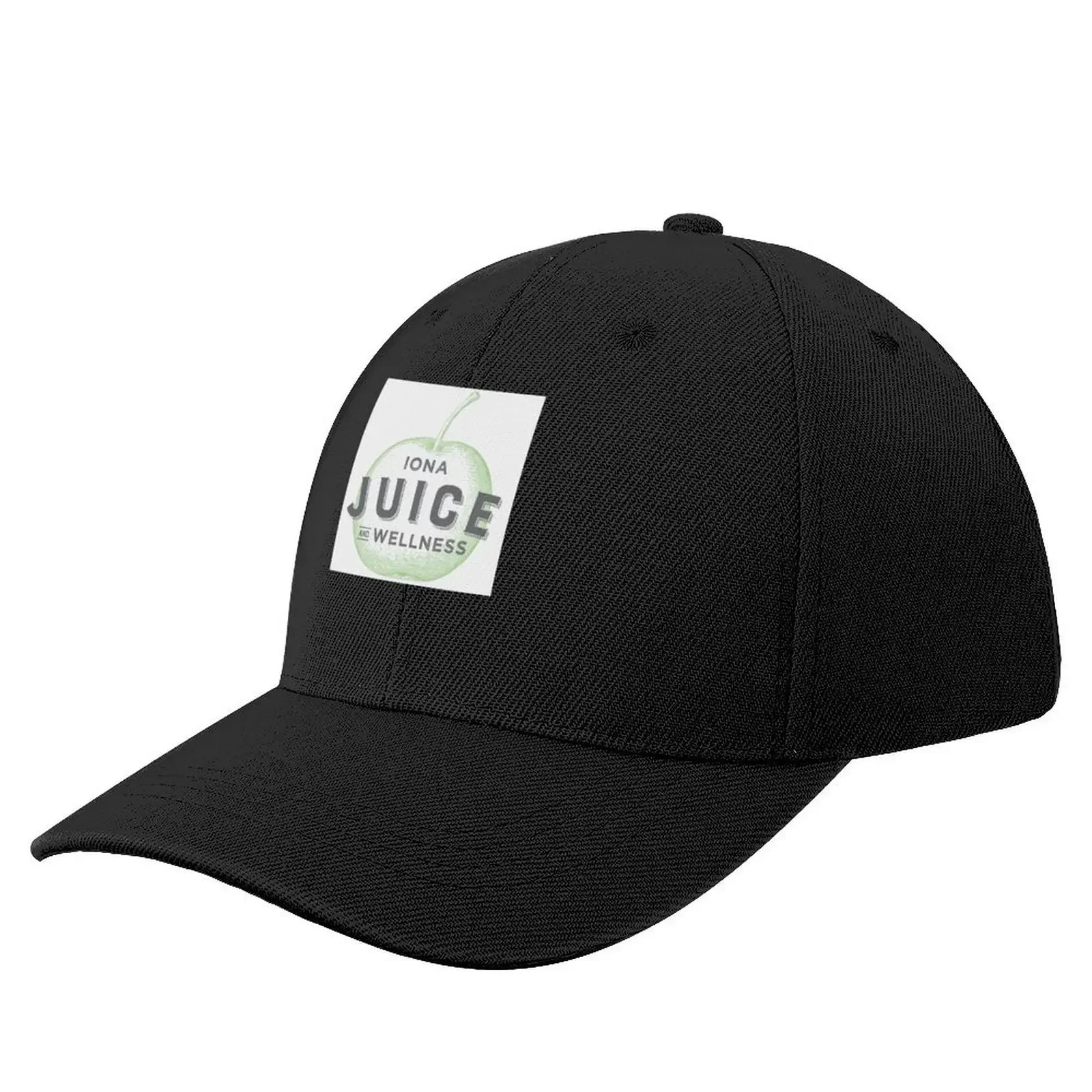 

Iona Juice and Wellness logo swag Baseball Cap derby hat Mountaineering Trucker Cap Male Women's