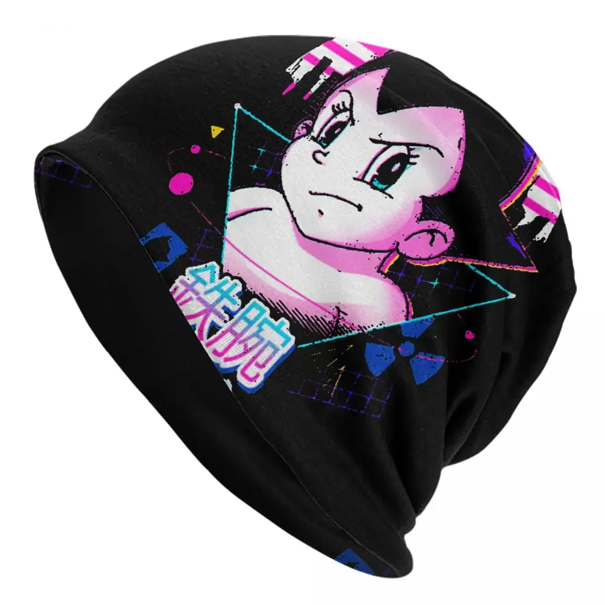 Astro Boy Mighty Atom Astroboy Cap Cartoon Manga Goth Unisex Outdoor Skullies Beanies Hats Spring Warm Head Wrap Bonnet Hat