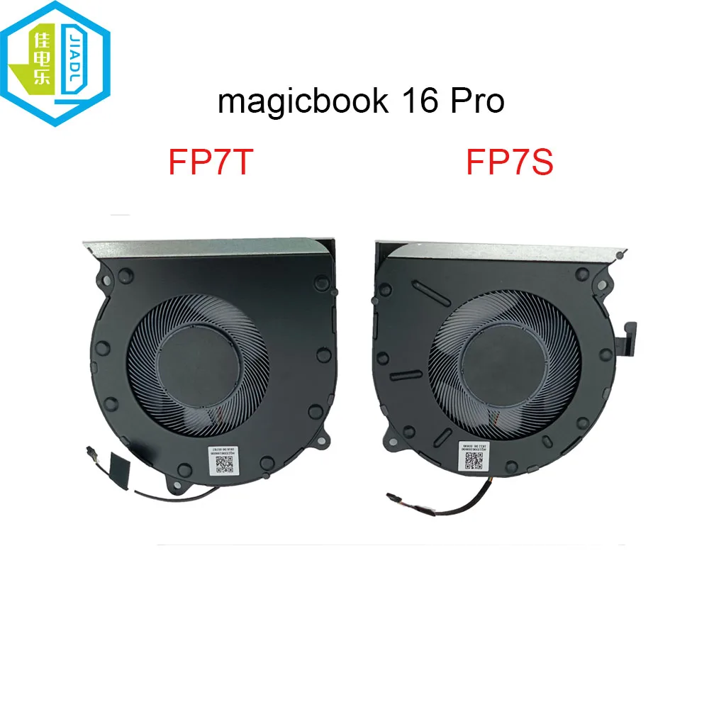 ORG CPU GPU Cooling Fan Laptop Cooler Radiator For MagicBook 16 CREM-WFG9 WFD9 CREM-WXX9 FP7S DFS5K22B056730 FP7T DFS5K22B156730