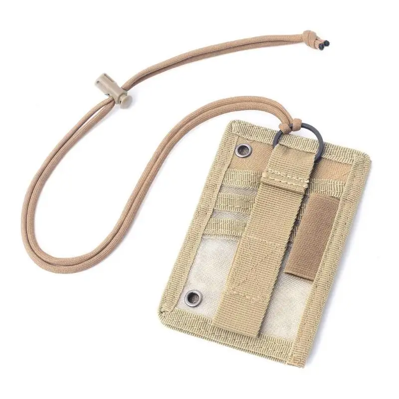 Y1UB Credential Pouches Badge Reel Card Carriers Lanyard With Concealed Card Pocket And Reinforced Stitching For Longevity