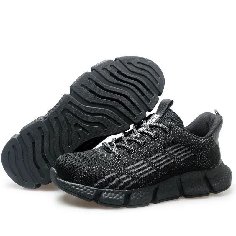 New Work Sneakers Men Indestructible Shoes Work Safety Shoes With Steel Toe Cap Puncture-Proof Male Security Protective Shoes 46