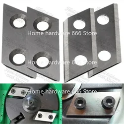 2pcs Garden Shredder Blade Chipper Knife with Screws Fit Eco ES1600 McCulloch MCS2001 Einhell BG-KS 2040 Sturm Wolf ROK