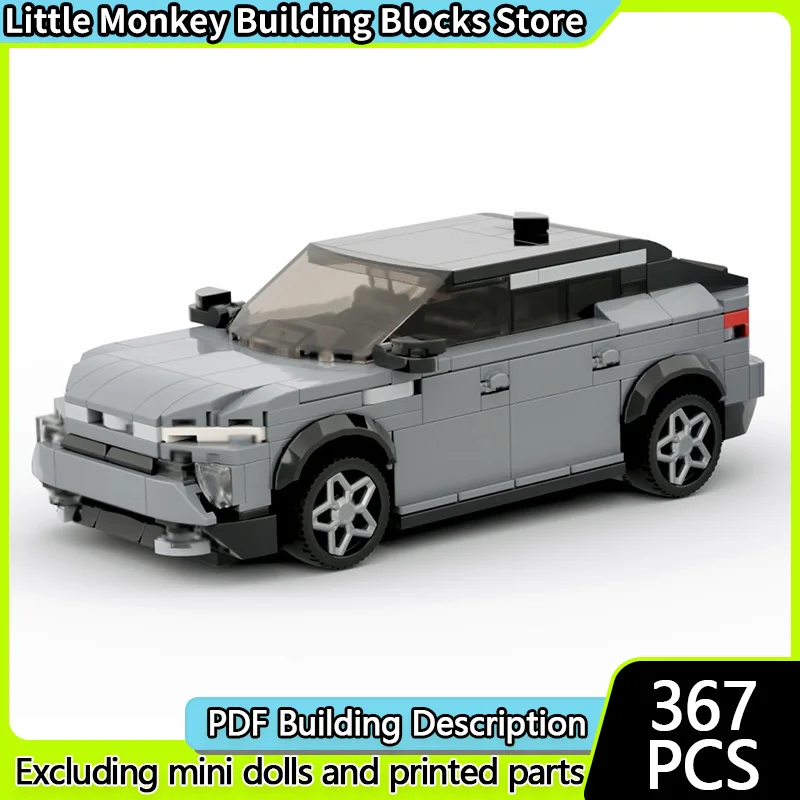 

Speed Racing Car Model MOC Building Bricks C5 X Crossover Sedan Modular Technology Children Holiday Gifts Assemble Toys Suit