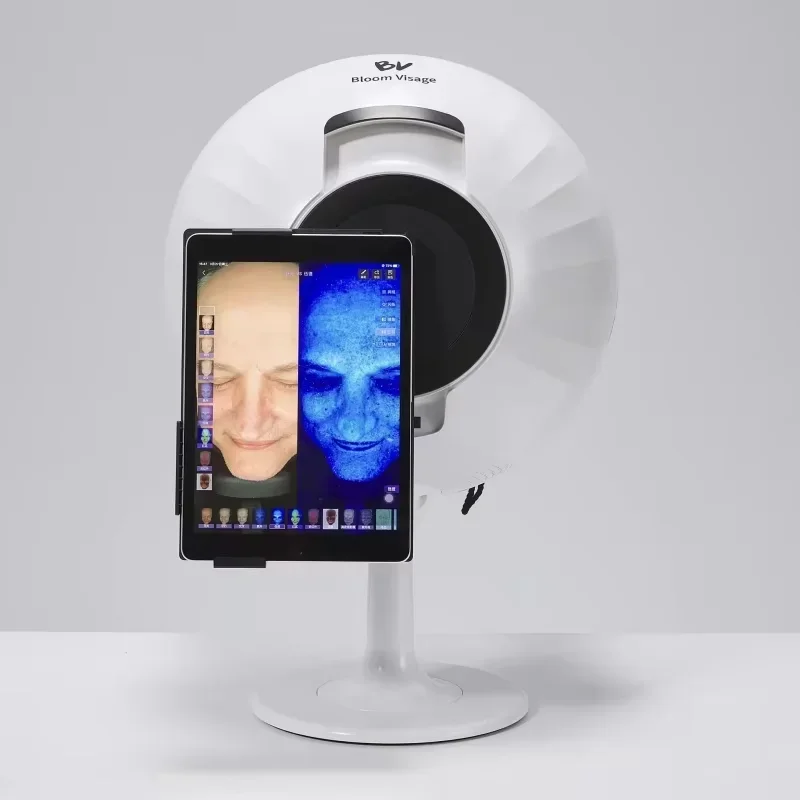 3D 매직 미러 AI 전문 피부 분석기 얼굴 주름 라인 수분 감지 살롱 장비 가정용 휴대용