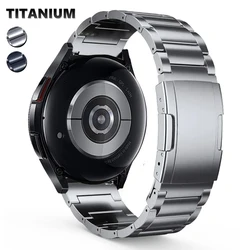 20mm 22mm Titanium Band for Huawei GT 4 3 Pro 46mm 2e Luxury Bracelet for Samsung Galaxy Watch Gear S3 3 41 45mm Strap for Seiko