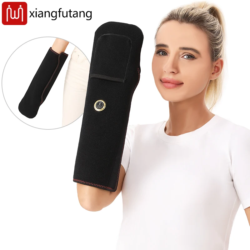 

Carbon Fiber Heated Forearm Sleeves Relieves Numbness Soreness in Arms Palms Boosts Blood Circulation Aids Hand Recovery Warm