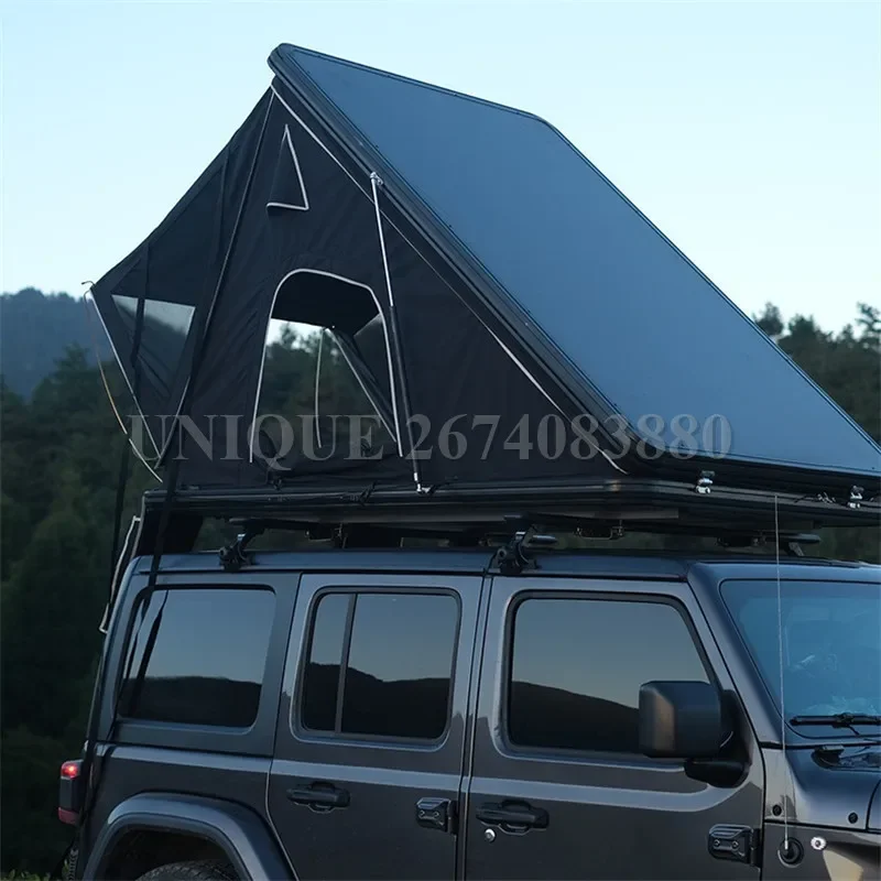 Aluminum Triangle Hard Shell Roof Top Tent, 4x4, Suv, Camping, Car, Outdoor