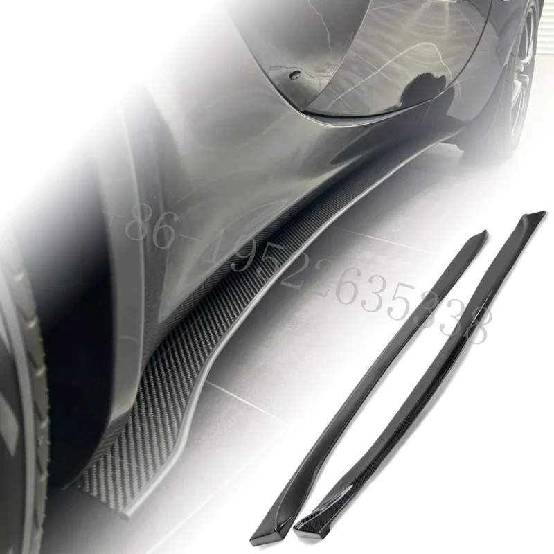 2002-2012 for Lotus Elise Exige Luxury Carbon Fiber Side Skirt Extension with Easy Installation for S2 and S3 Models