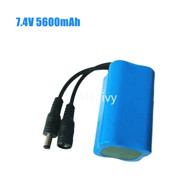 7.4v/8.4v 12800Mah 18650 Battery For T188 T888 2011-5 V007 C18 H18 So on Remote Control RC Fishing Bait Boat Parts with charger