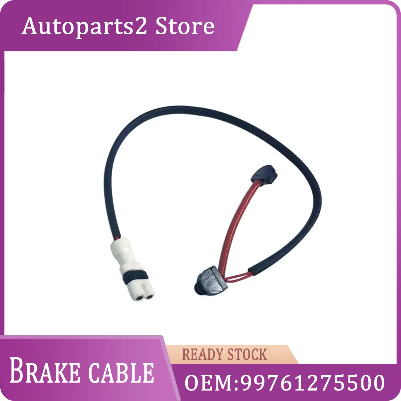 

99761275500 99761275501 1Piece Car Brake Pad Wear Sensor Cable for 987 PORSCHE BOXSTER 987C PORSCHE CAYMAN Brake System