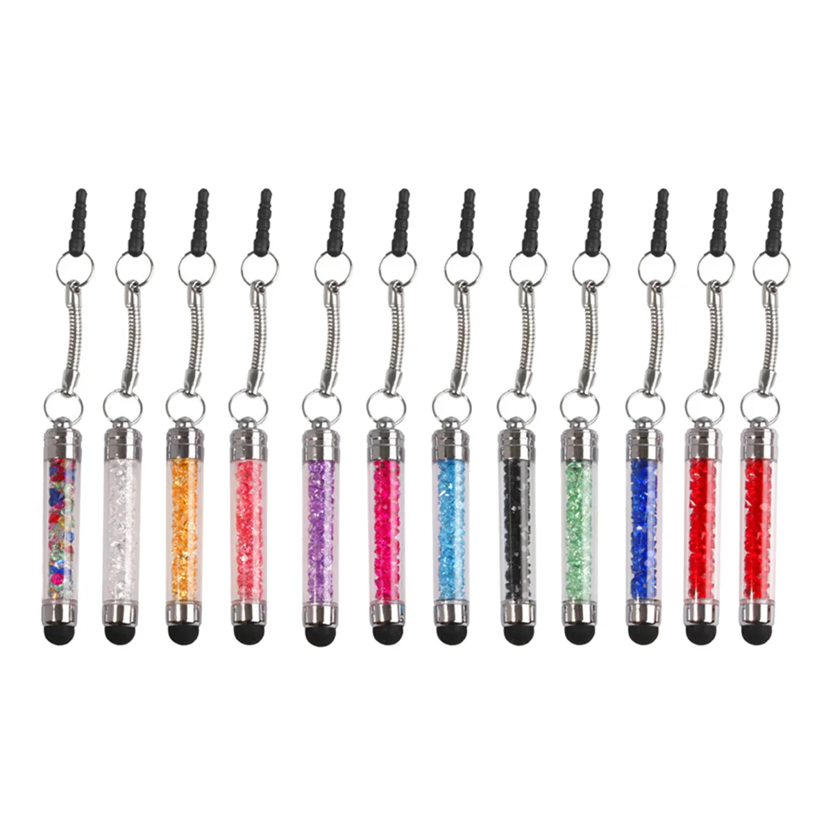 

12 Pcs Phone Capacitive Stylus Pens for Phones Tablet Touch Screen Screens Computer Writing Tool Disc