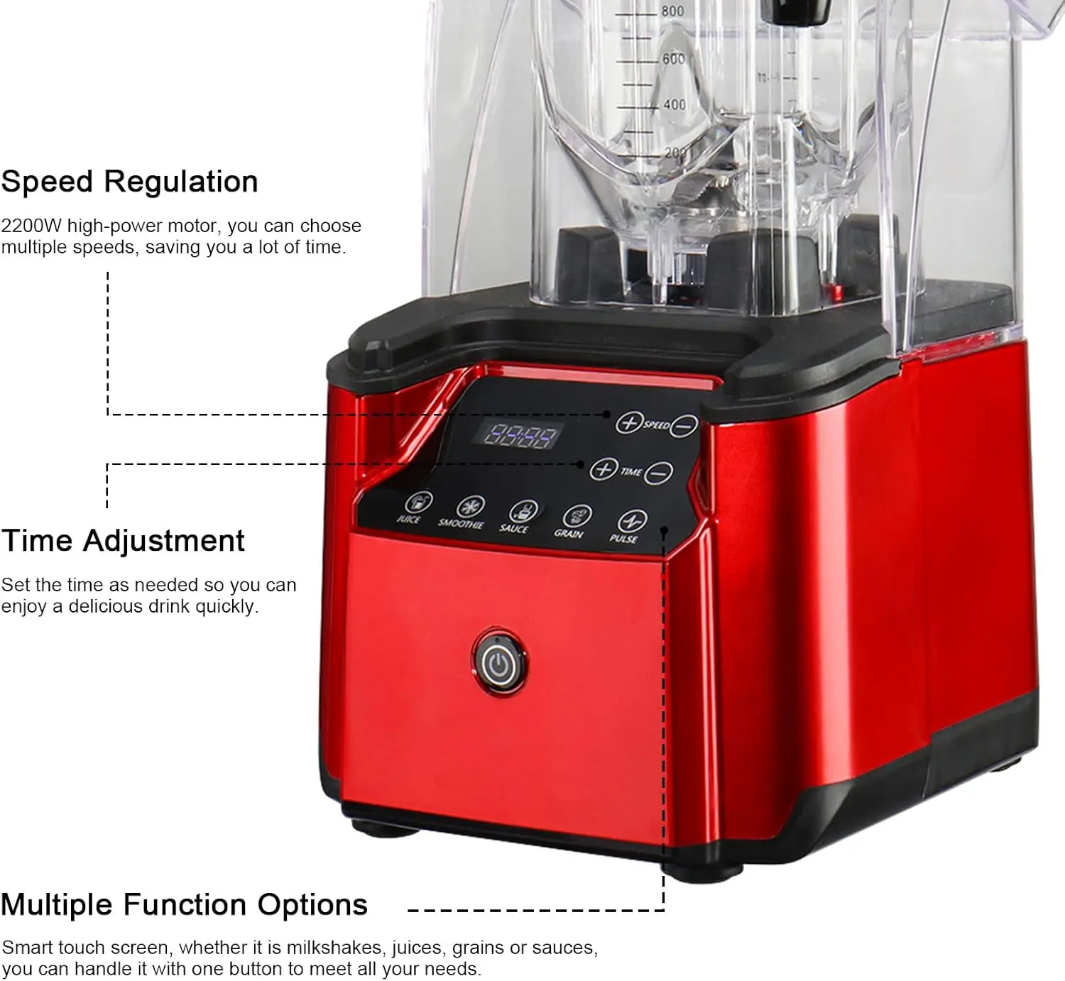 เครื่องปั่นสําหรับห้องครัว,เครื่องปั่นเคาน์เตอร์มืออาชีพความเร็วสูง 200W พร้อมที่อยู่อาศัยกันเสียง,เครื่องปั่นเงียบเชิงพาณิชย์สําหรับการสั่น