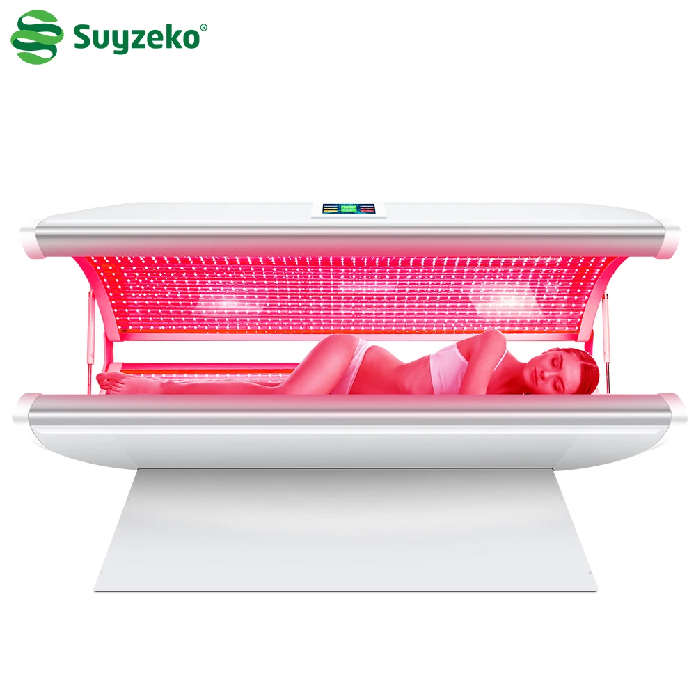 Suyzeko SPA 660nm 850nm Promote Blood Circulation Light Device Red LED PDT LLLT Light Therapy Bed